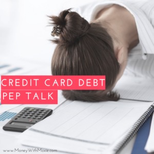 credit card pep talk