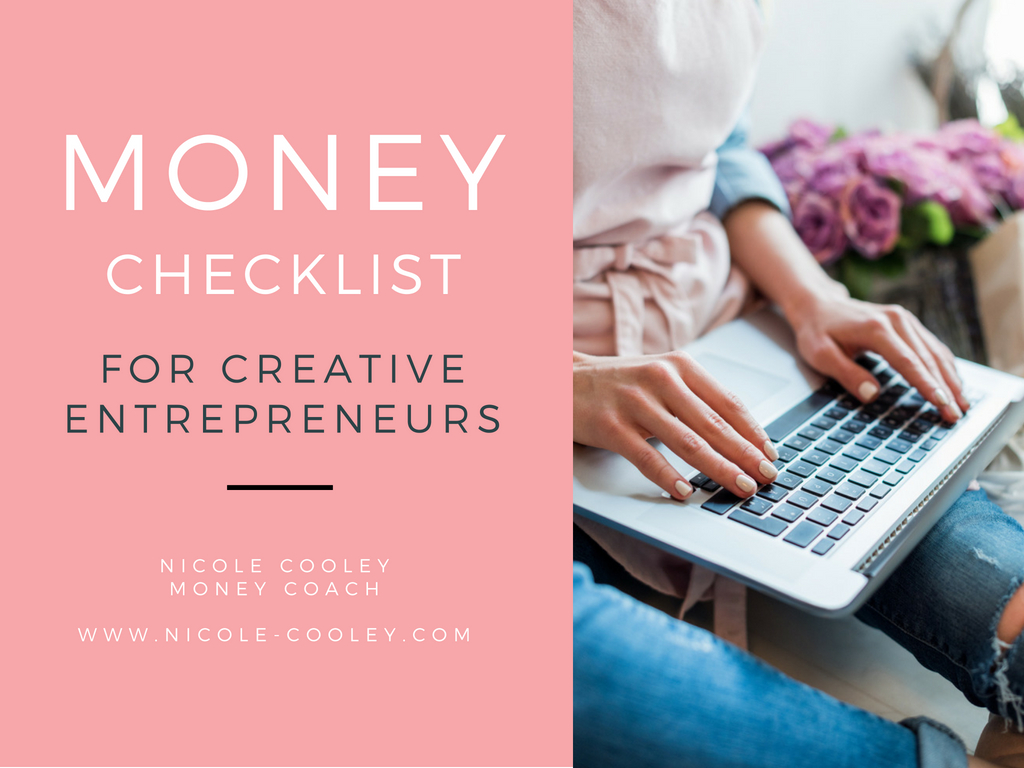 Money Checklist for entrepreneurs